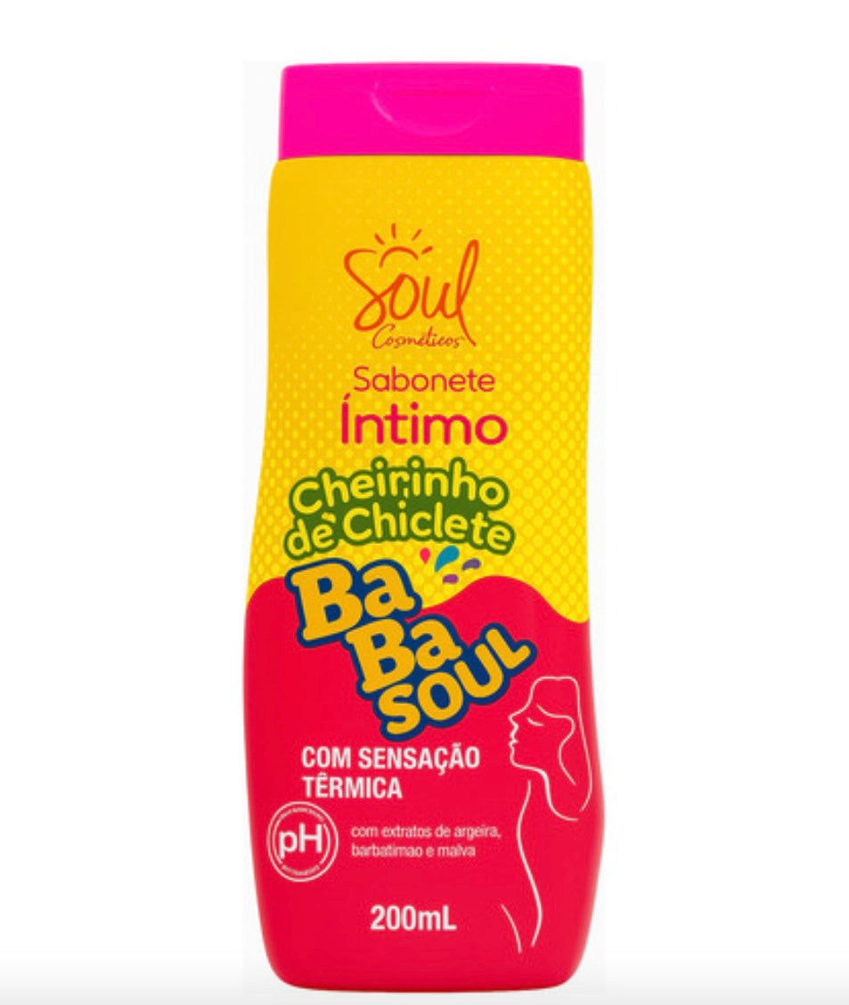 Sabonete Íntimo Babasoul Tutti Frutti 200ml