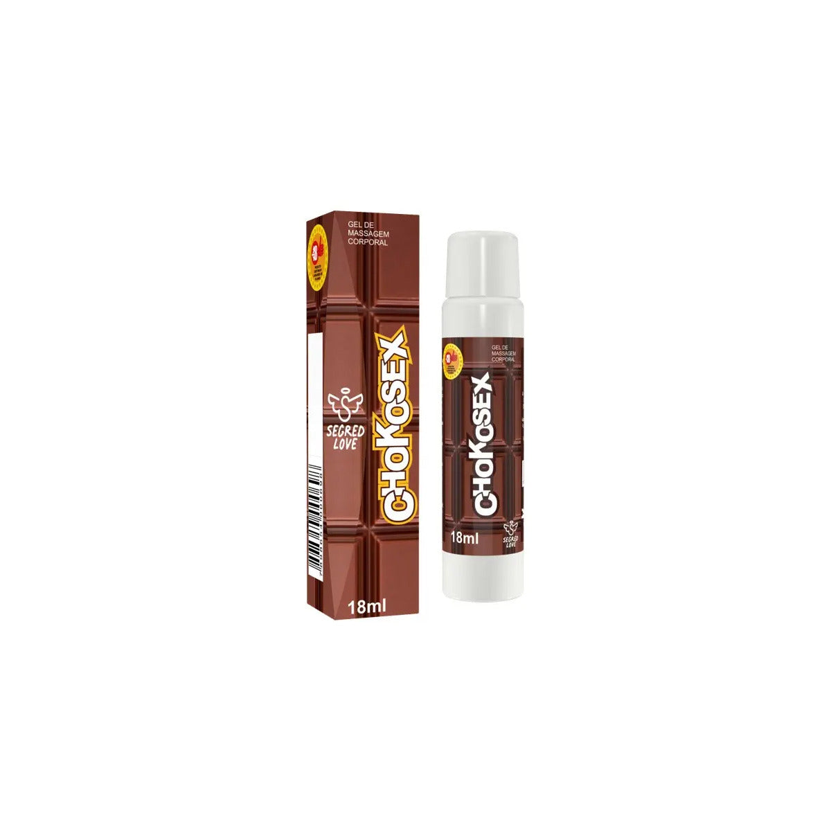 Chokosex - Gel Aromatizante Beijável Massagem Lubrifica Linha Chocolate
