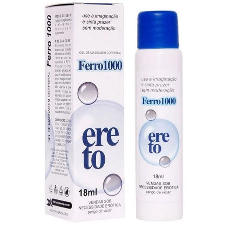 Ferro 1000 Ereto Rertadante Masculino 18 Ml - Segred Love