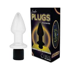 Plug Anal em Silicone Gel Corporal Lubrificante Siliconado 15Ml Garji