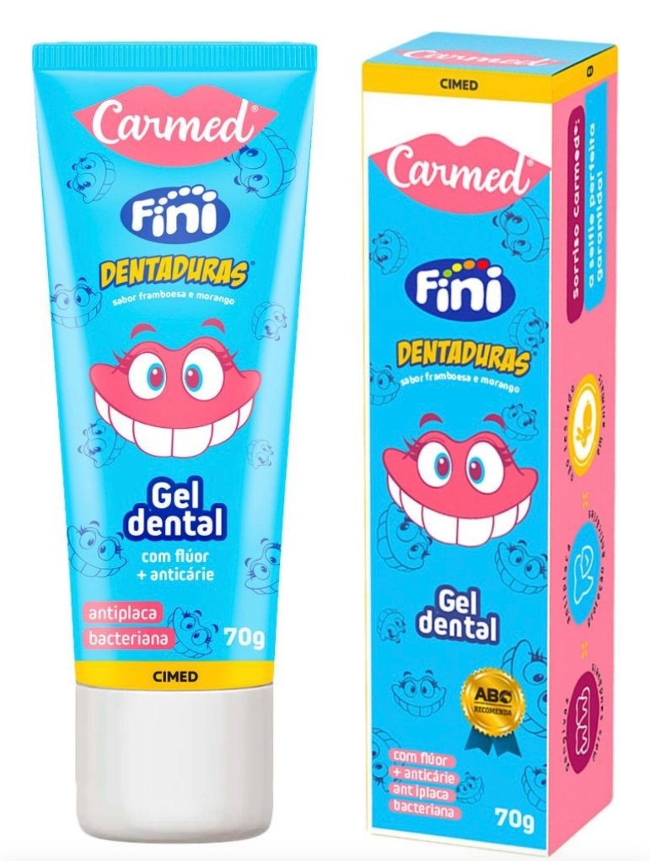 Creme Dental Carmed Fini Dentadura 70g