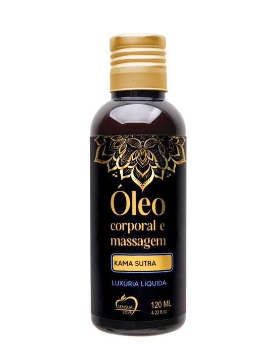 Óleo Corporal E Massagem Luxuria Liquida Kama Sutra 120 Ml