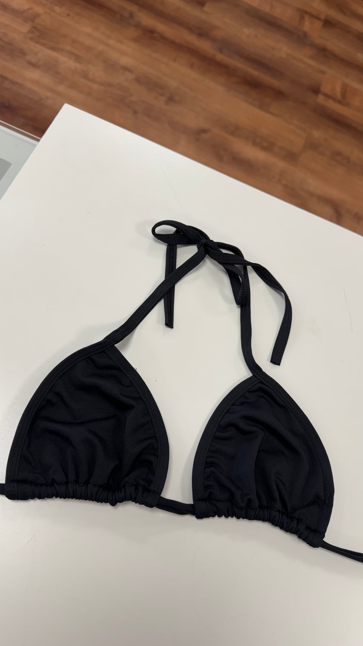 Top de biquíni avulso preto - G