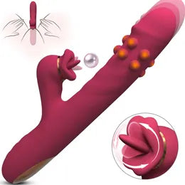Vibrador com língua