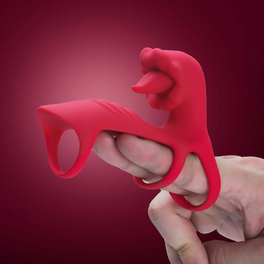 Anel vibrador para casais com controle remoto e estímulo