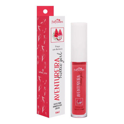 Gloss Labial Hot Flowers Hottie Girl Hidratante Volume Rosa Pink Lemonade
