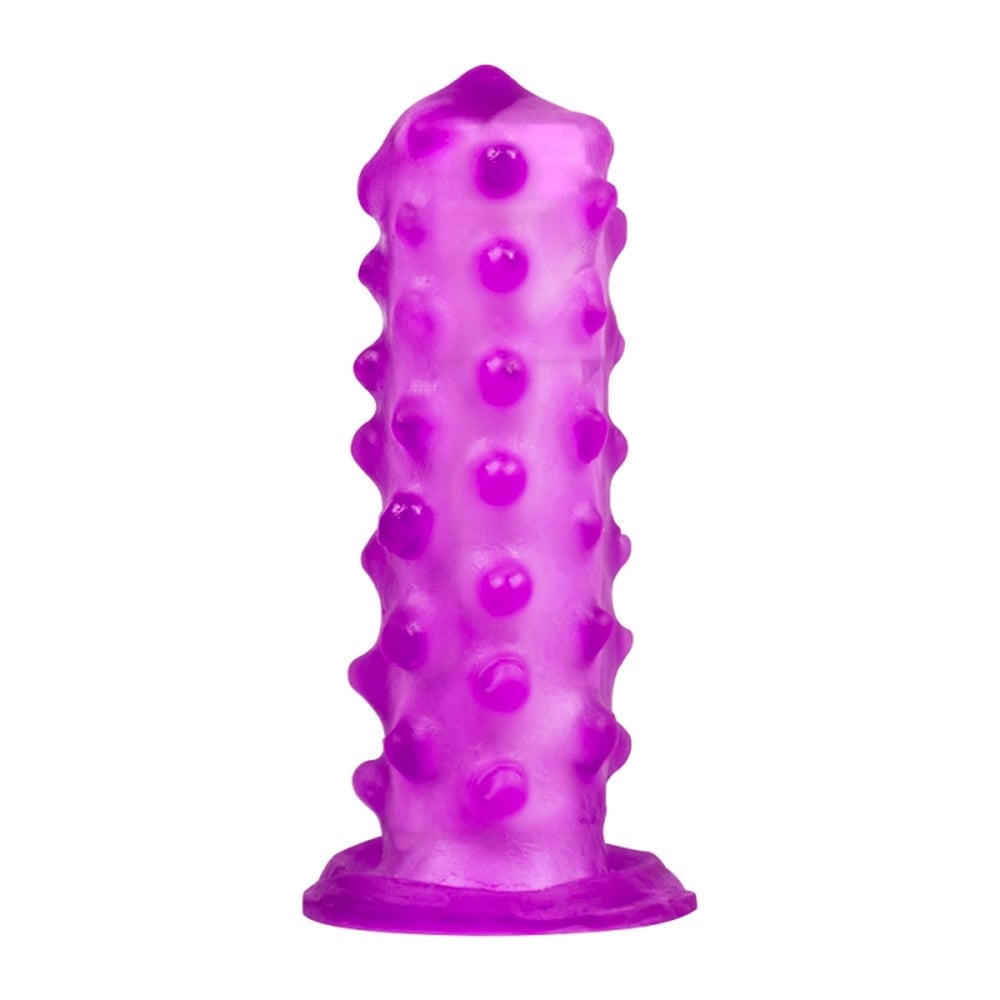 CAPA DE DEDO EM SILICONE COM TEXTURA ESTIMULADORA PAU BRASIL