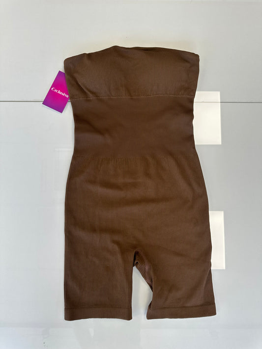 Macaquinho tomara que caia Marrom G