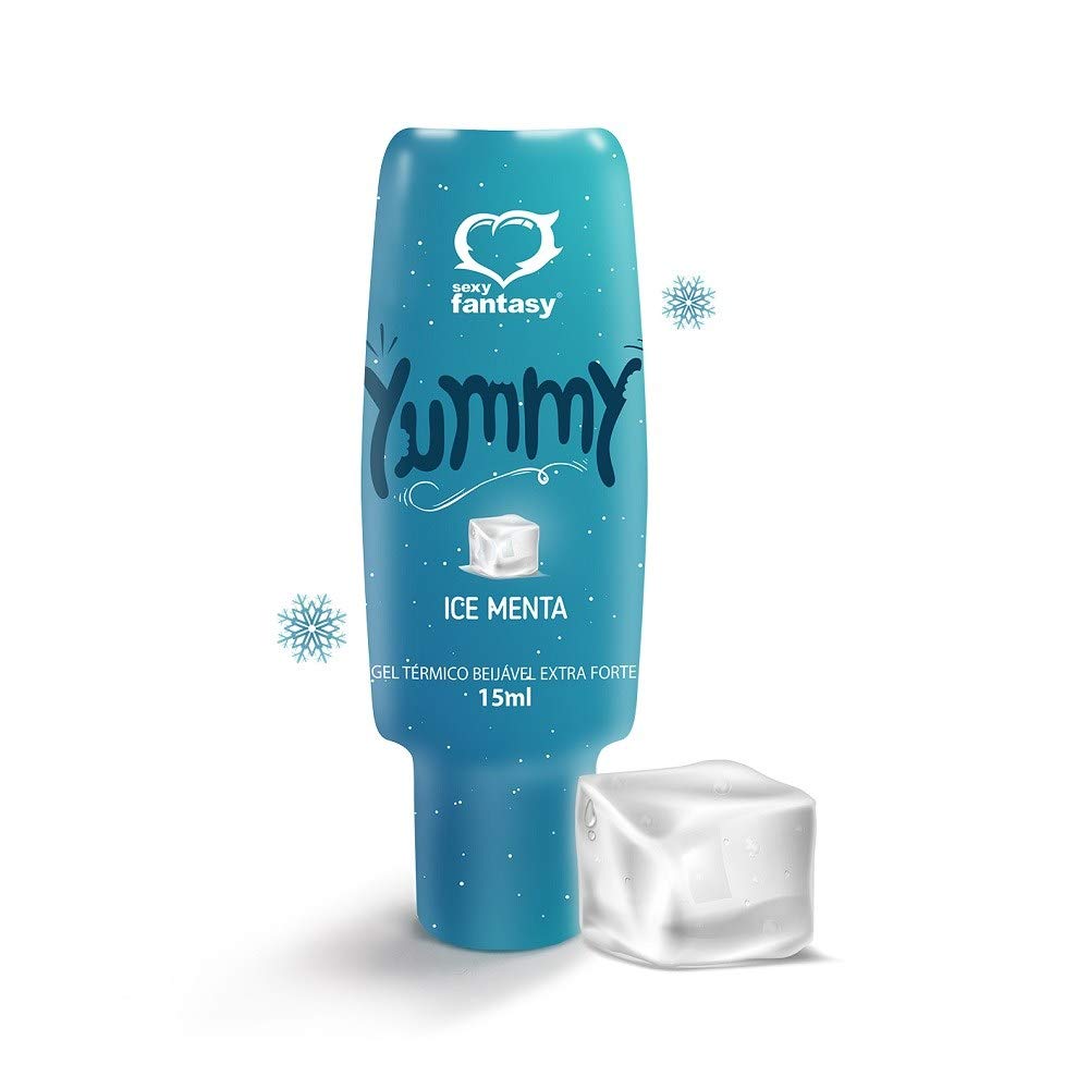 YUMMY ICE MENTA GEL TÉRMICO BEIJÁVEL
