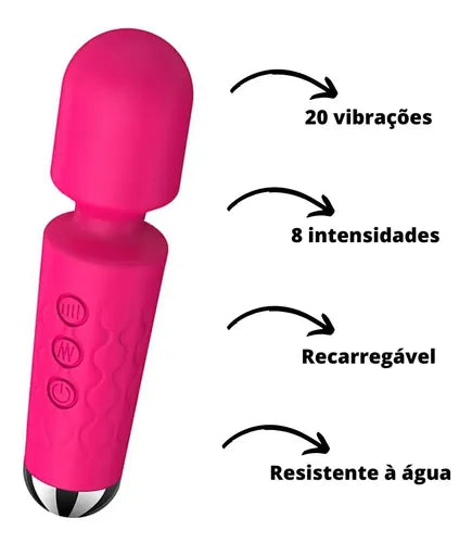 Vibrador Varinha Mágica