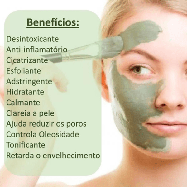 ARGILA VERDE EM PĂ“