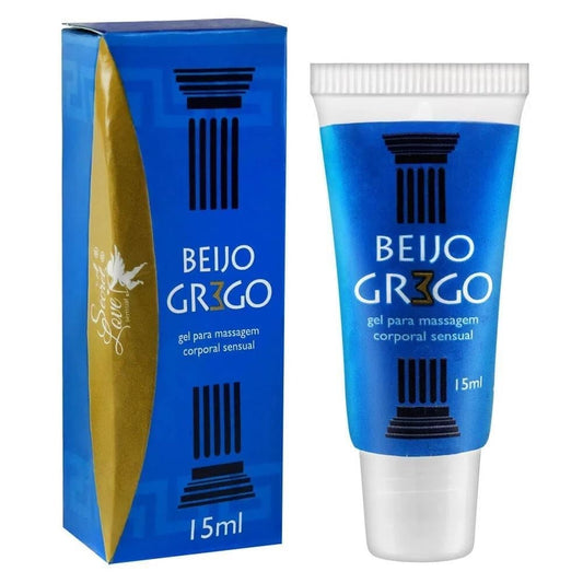 BEIJO GREGO GEL BEIJÁVEL SABOR TUTTI FRUTTI 15ML SEGRED LOVE