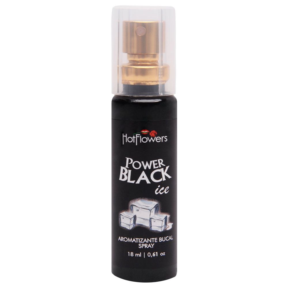 POWER BLACK ICE AROMATIZANTE BUCAL 18ML HOT FLOWERS