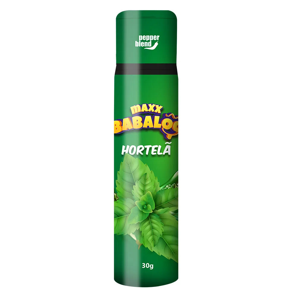 MAXX BABALOO HORTELÃ - GEL COMESTÍVEL PARA ORAL 30G PEPPER BLEND