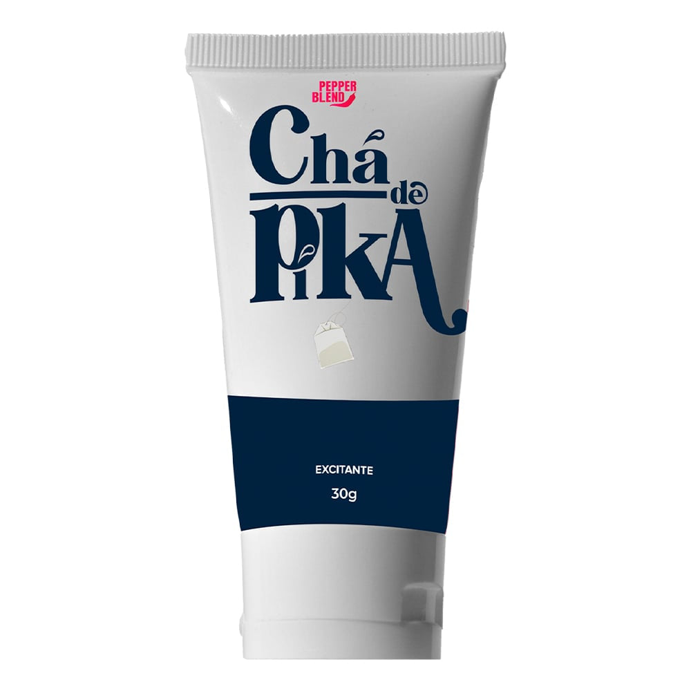 CHÁ DE PIKA GEL EXCITANTE MASCULINO 30G PEPPER BLEND