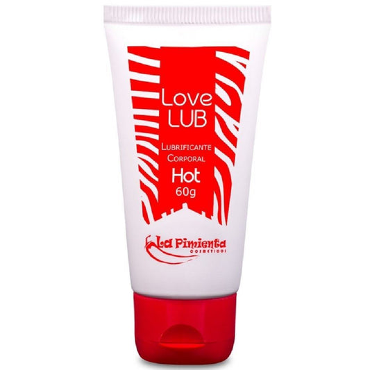 LOVE LUB LUBRIFICANTE HOT 60G LA PIMIENTA
