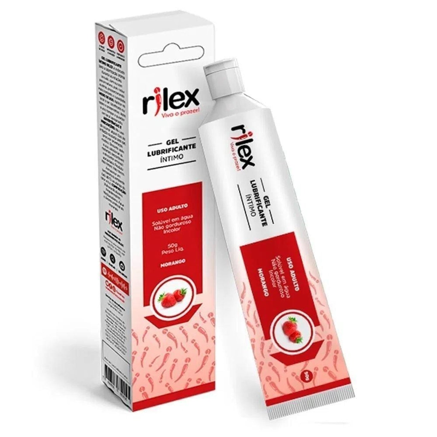 Lubrificante Íntimo Aromatizado 50G Rilex