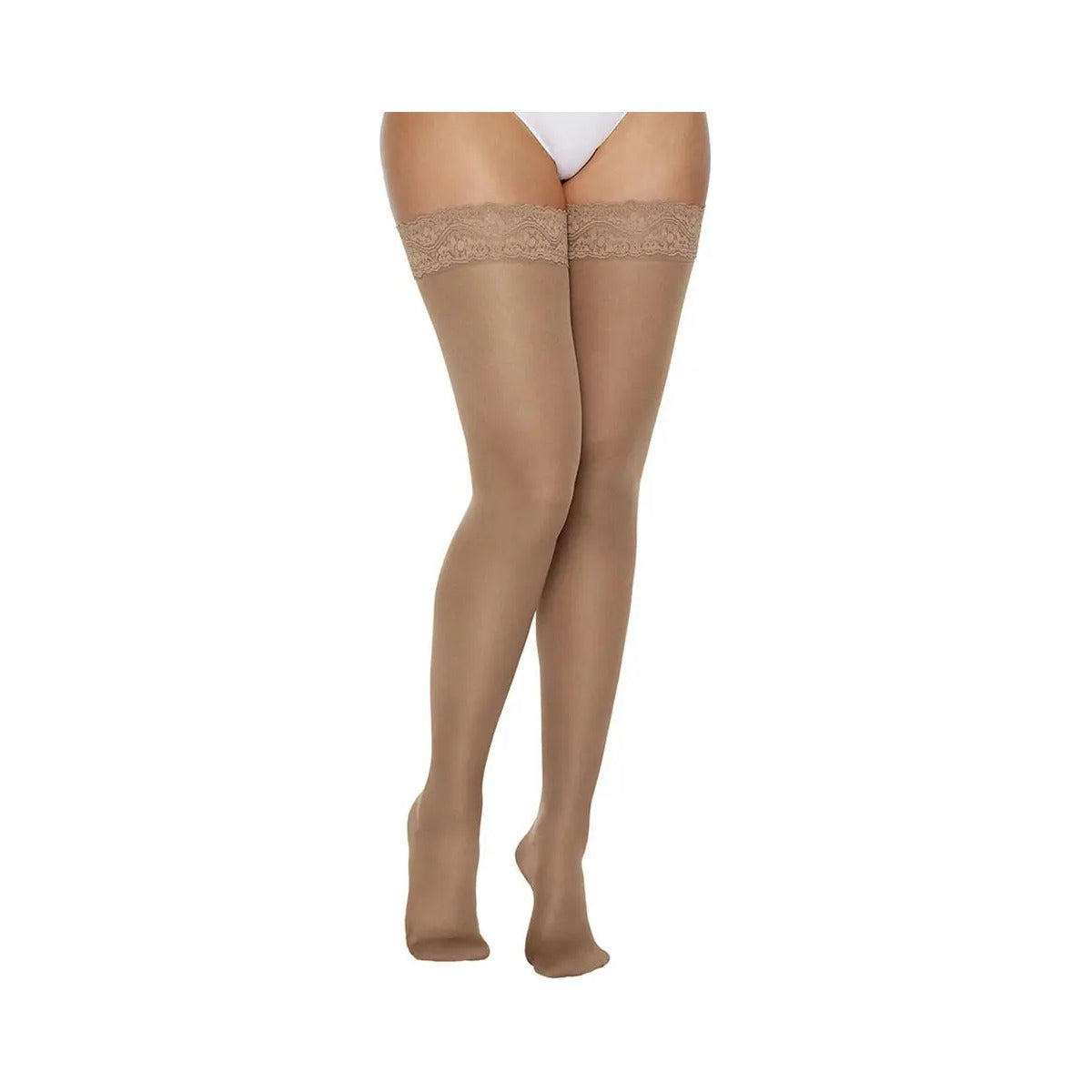 Meia Kendall Média Compressão 7/8 - Nude