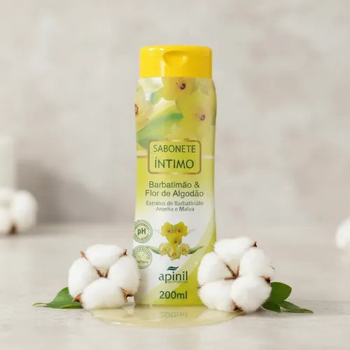Sabonete Íntimo Barbatimão & Flor De Algodão 200ml