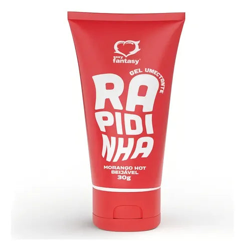 Gel Lubricante Comestível Quente de Morango para Rapidinha Sexy Fantasy
