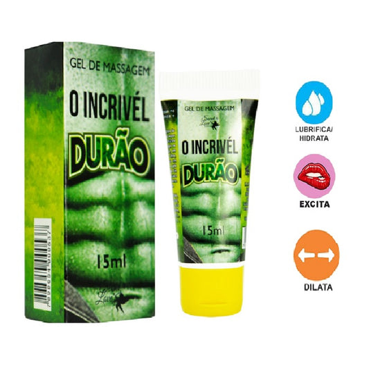 O incrível durão gel Excitante Para Homens 15ml