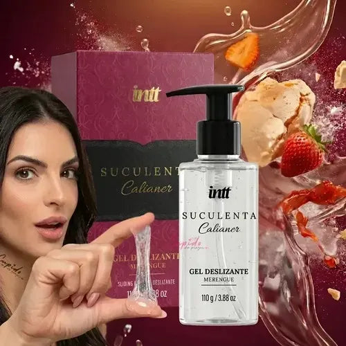 Suculenta Calianer Intt Gel Deslizante Sabor Merengue 110g