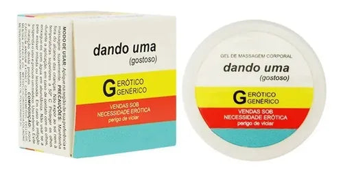 Dando Uma Gostoso 
Pomada Vasodilatadora 3g