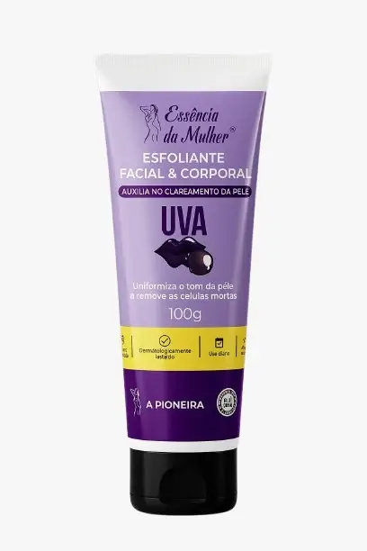 Esfoliante Clareador de Uva – 100g bisnaga