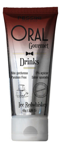 Oral Gourmet Drinks Gel Comestível 45g Pessini -preliminares
