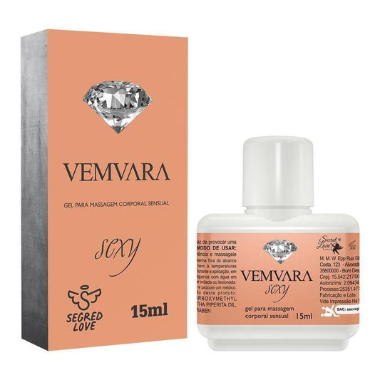 Lubrificante Vemvara Hot Ice 15ml Segred Love