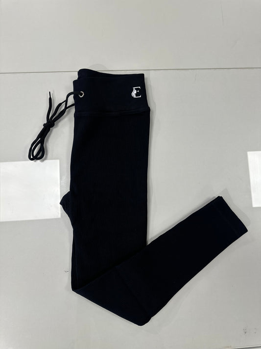 Legging com cordinha Preto - By Exclusiva - P