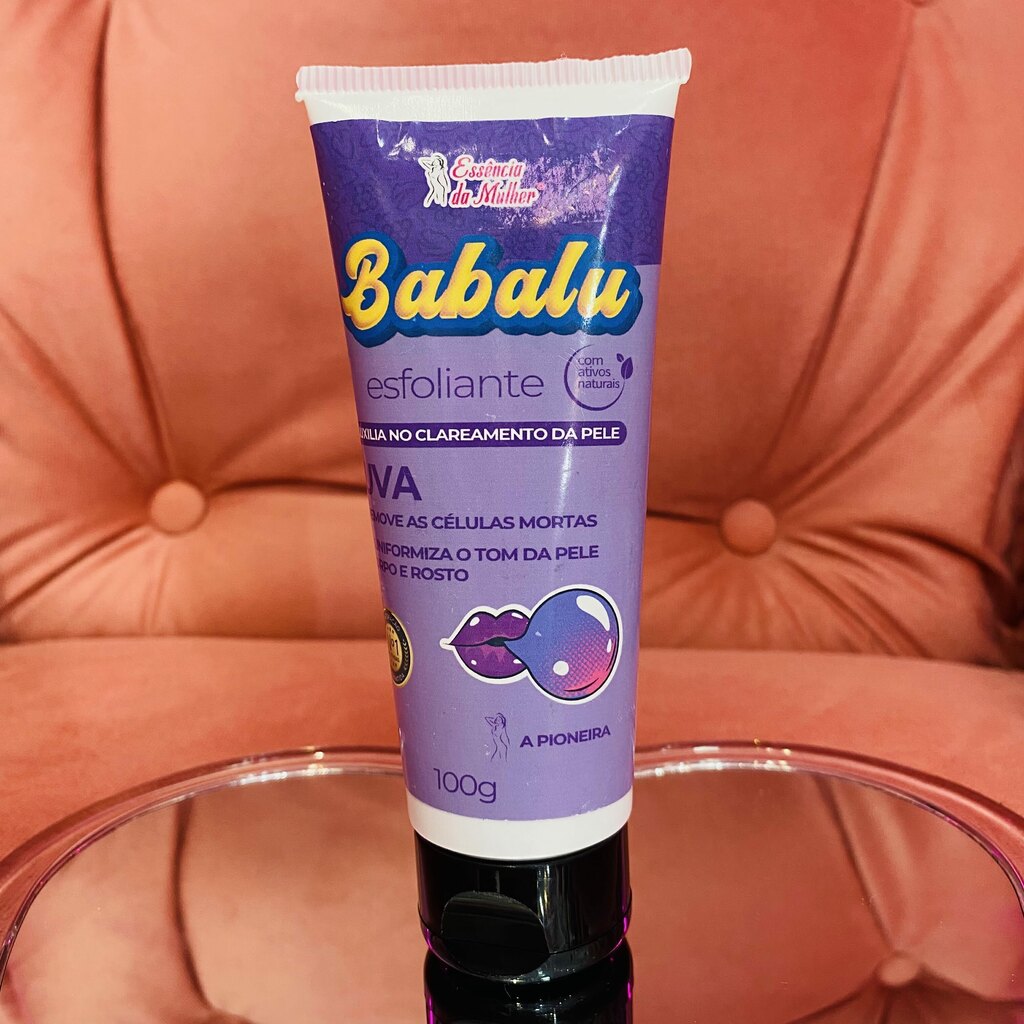 Esfoliante clareador UVA - ESSENCIA DA MULHER - 100G - BISNAGA