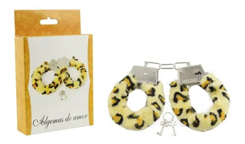 Algemas Reguláveis Com Chaves E Pelúcia Tigrada