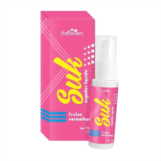 Sugador Líquido Suk Frutas Vermelhas 15g Hot Flowers