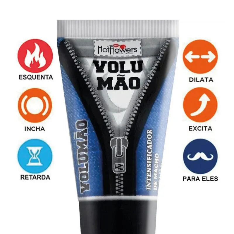 Volumão - Gel Lubrificante Provocador De Ereção - 25 G