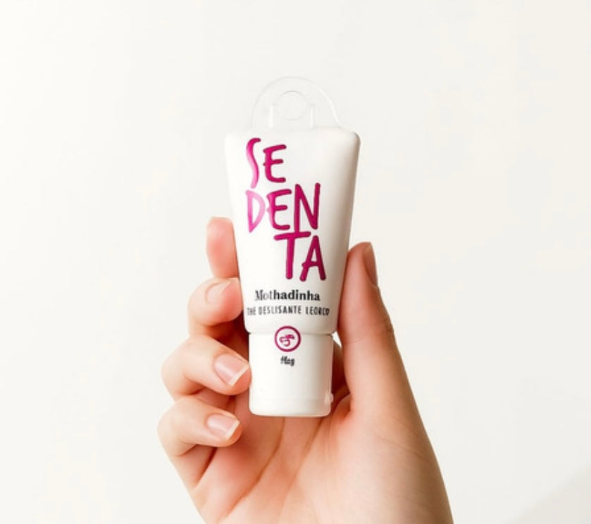 Gel Comestivel Lubrificante Intimo Neutro Sedenta Molhadinha Zero Açucar 18g
