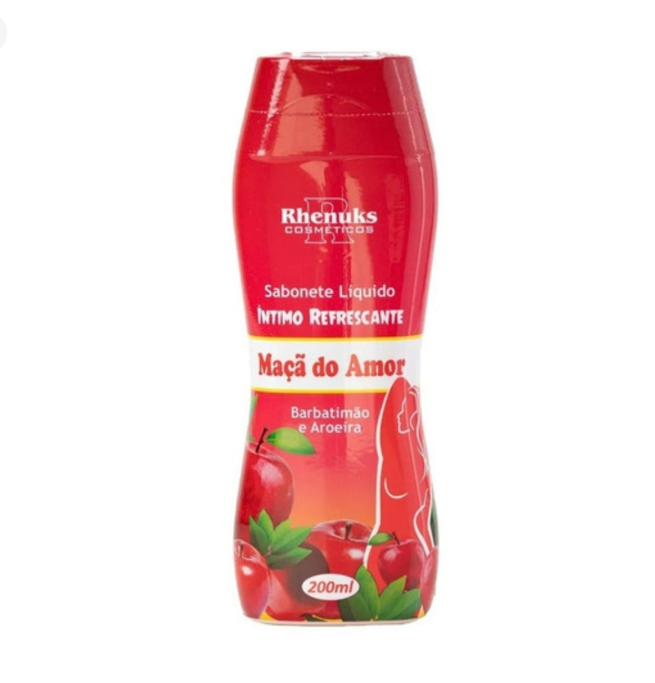 Sabonete Liquido Intimo Refrescant Maçã Do Amor Rhenuks