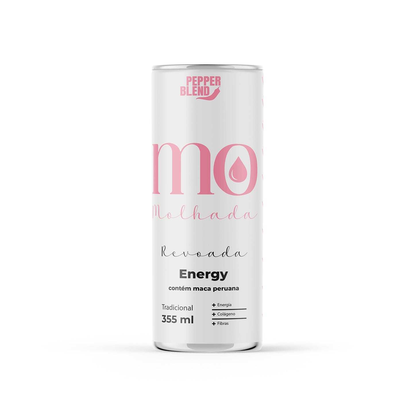 Energético Estimulante Revoada com Maca Peruana Linha MO Molhada 355ml Pepper Blend