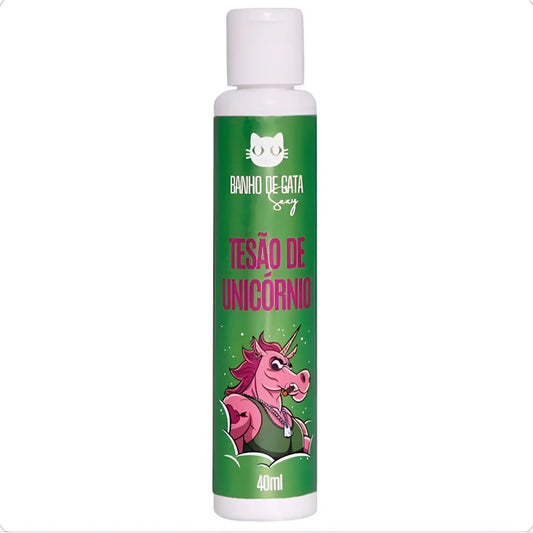Tesão De Unicórnio Gel Excitante Lubrifica40ml Banho De Gata