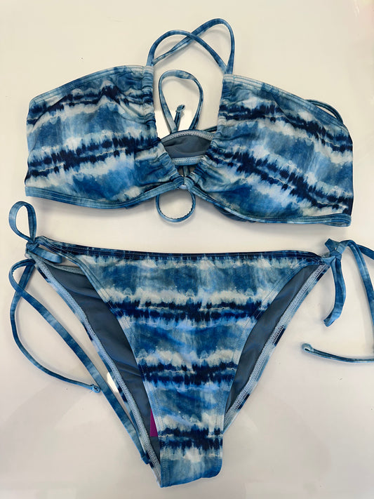 Conjunto Biquini Com bojo - Azul