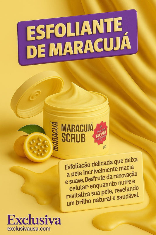 Esfoliante Corporal E Facial Maracujá Scrub 220G Mia Make