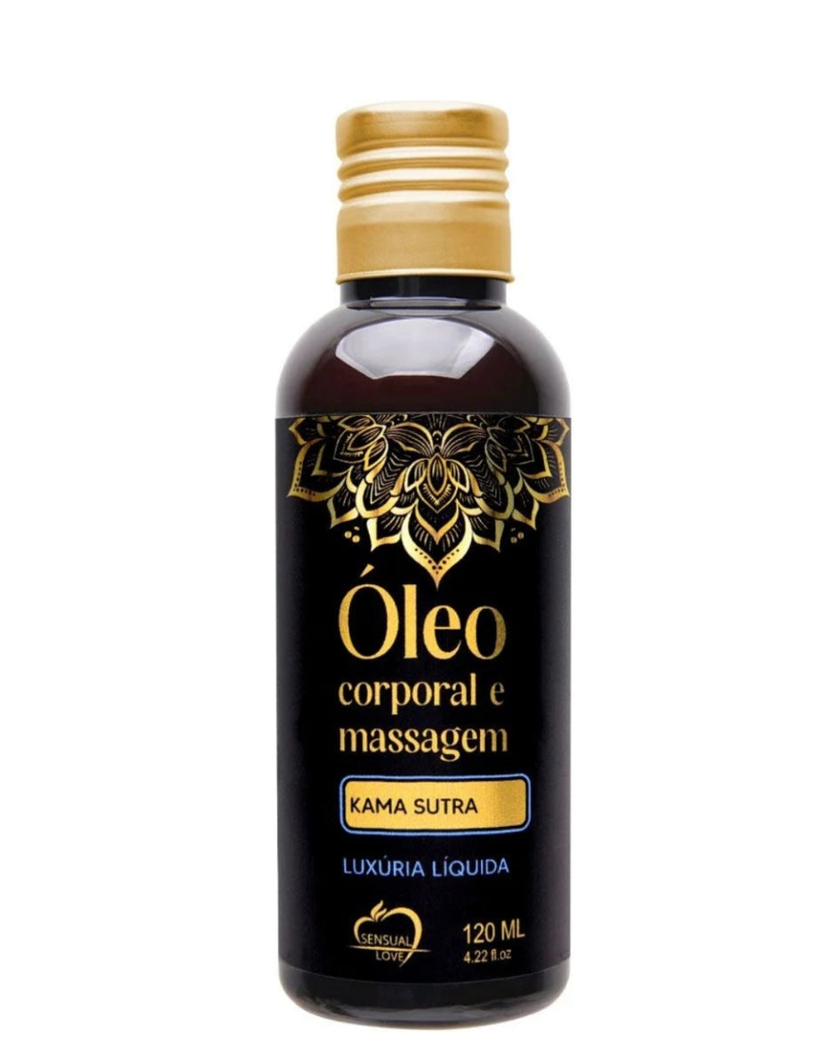 Óleo Corporal E Massagem Luxuria Liquida Kama Sutra 120 Ml