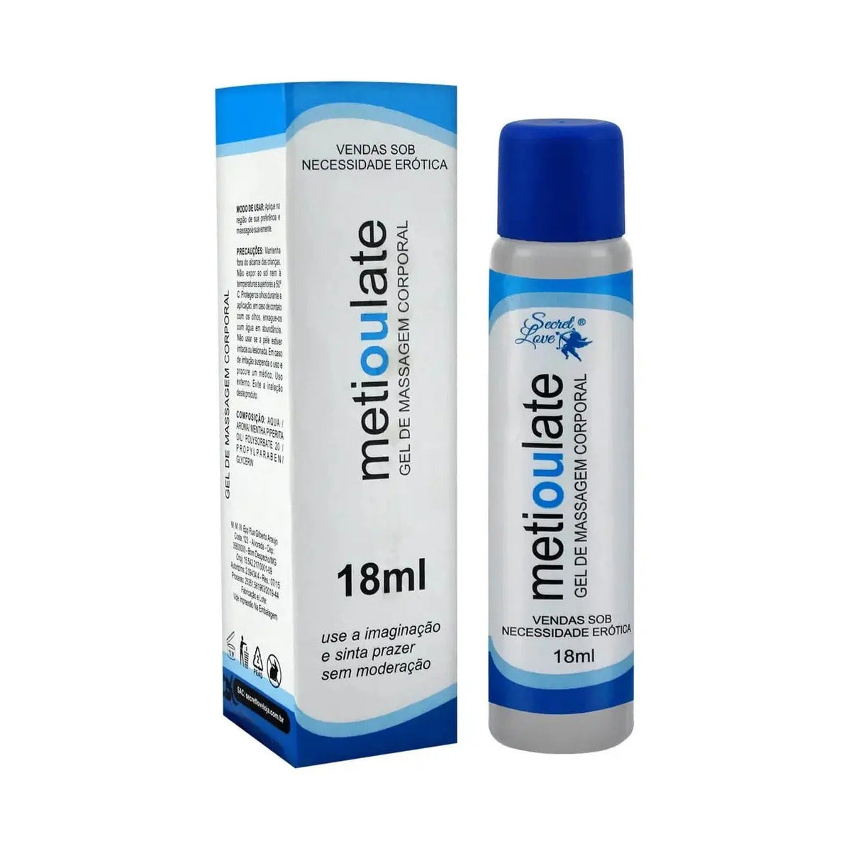 Metioulate Lubrificante Beijável 18ml Segred Love