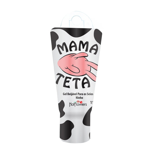 MAMA TETA GEL BEIJAVEL PARA OS SEIOS 15G HOT FLOWERS