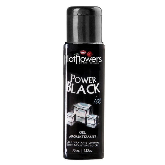 GEL COMESTÍVEL POWER BLACK ICE 35ML HOT FLOWERS