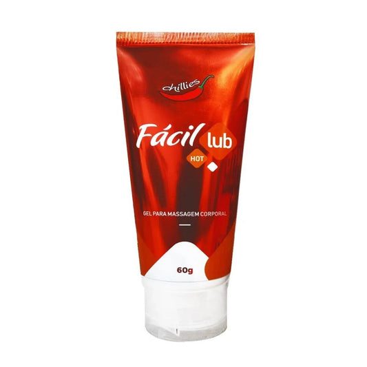 FÁCIL LUB HOT GEL DESLIZANTE FACILITADOR 60G CHILLIES