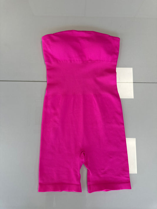 Macaquinho tomara que caia Rosa Pink G