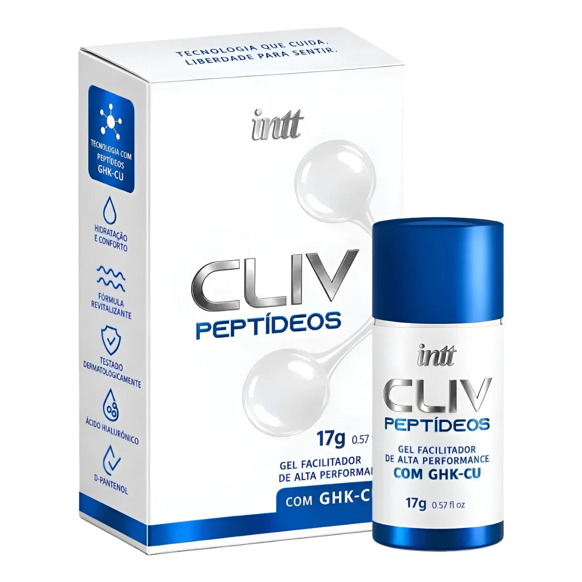 Gel Dessensibilizante Conforto Anal Cliv Peptídeos Intt 17g