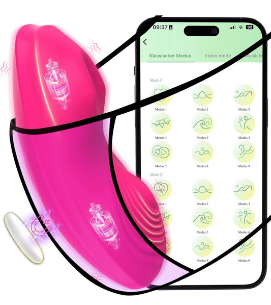 Vibrador de Calcinha via bluetooth