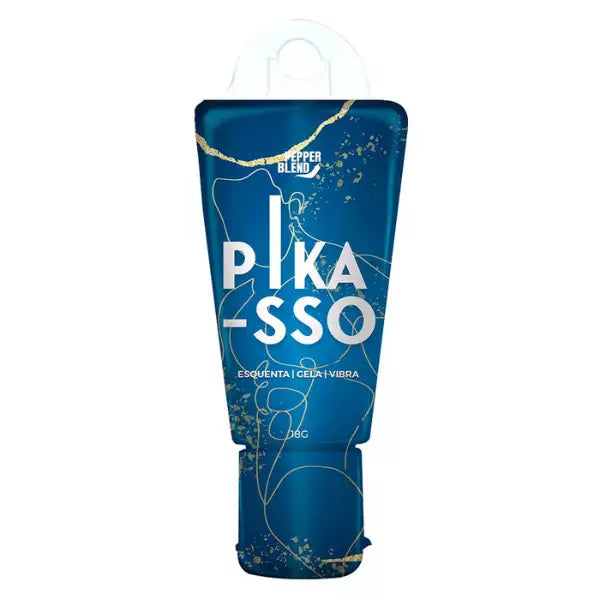 Pikasso Gel Comestível Esquenta Gela Vibra 18g Pepper Blend